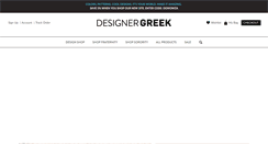 Desktop Screenshot of designergreek.com